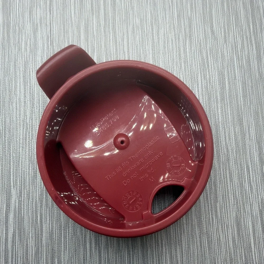 Starbucks Paris France Travel Tumbler Coffee Cup Red White Reusable Mug